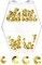 The Beadsmith Basic Elements The Beadsmith Basic Elements Crimp Bead Covers for Hiding Crimped Beads and Preventing Snagging Jewelry on Fabric, Assorted Sizes, Gold Color Bead Covers (Gold)